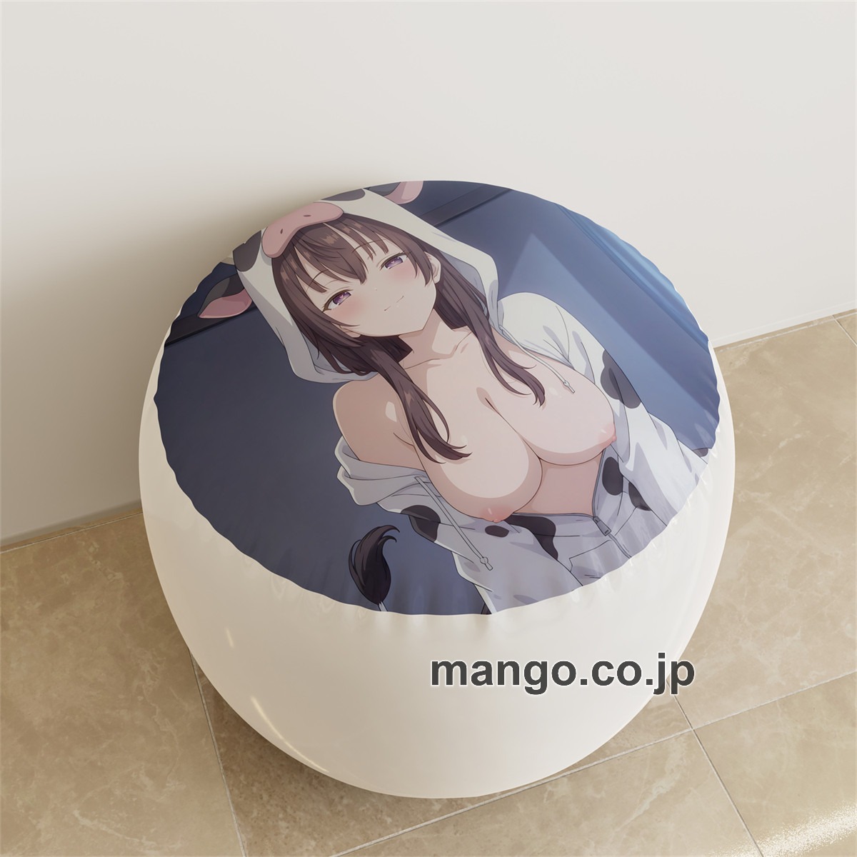 PVC ラウンドスツール【紳士向け】【時々ボソッとロシア語でデレる隣のアーリャさん】周防有希 アニメ キャラクターグッズ PVC製 ラウンドスツール コレクション用